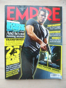 Empire magazine - Aug 2007 - # 218 - BOURNE ULTIMATUM - MATT DAMON
