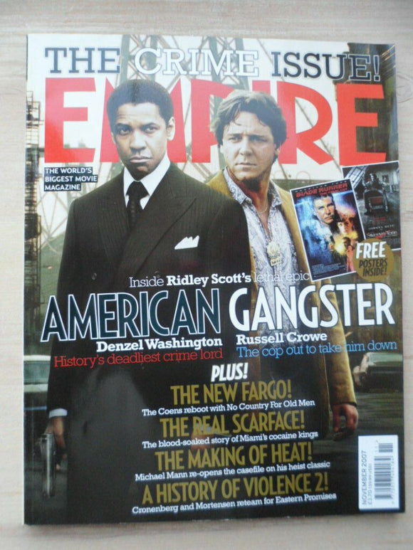 Empire magazine - Nov 2007 - # 221 - American Gangster