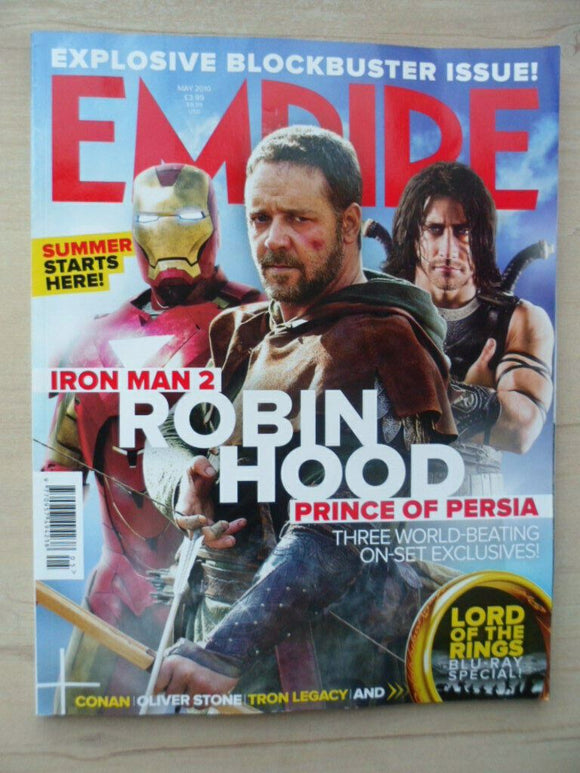 Empire magazine - May 2010 - # 251 - Robin Hood - Iron Man 2