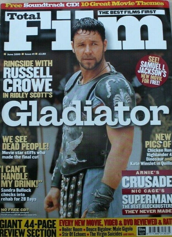 Total film Magazine - Issue 41 - June 2000 - Gladiator