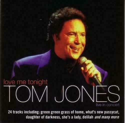 Tom Jones - Love Me Tonight - Cd Album - B90