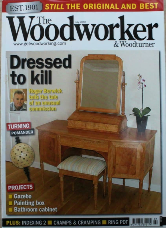 Woodworker Magazine -July-2010-Dressing table