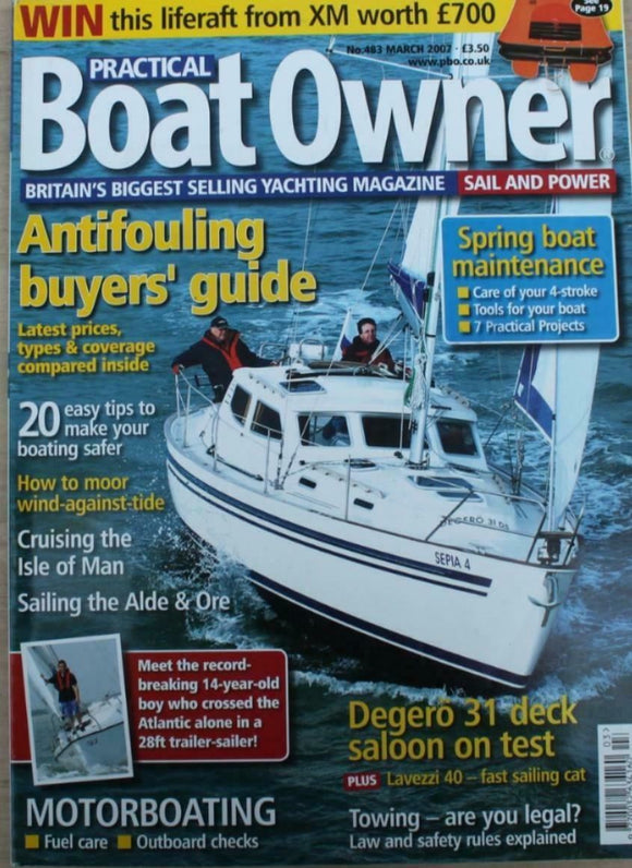 Practical Boat Owner -Mar-2007-Degero 31 - Lavezzi 40