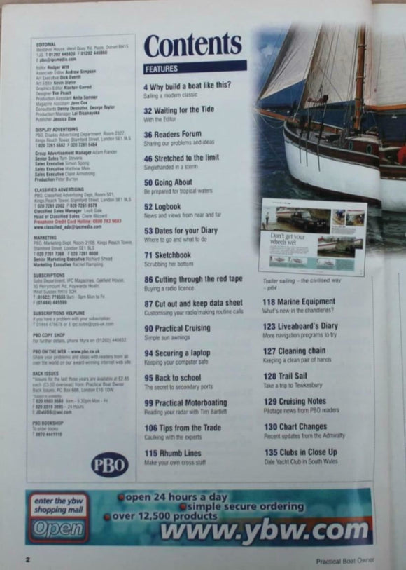 Practical Boat Owner  -Dec 2004-Southerly 35 RS - Kent 31