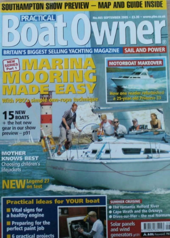 Practical Boat Owner - Sept 2005 - Legend 27