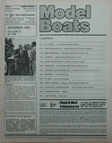 Model Boats - November 1981
