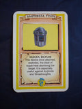 Vintage MB Games - Space Crusades - spare cards and tokens
