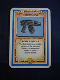 Vintage MB Games - Space Crusades - spare cards and tokens