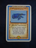 Vintage MB Games - Space Crusades - spare cards and tokens