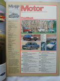 Motor magazine - 3 November 1984 - Lancia Thema - BMW M535i