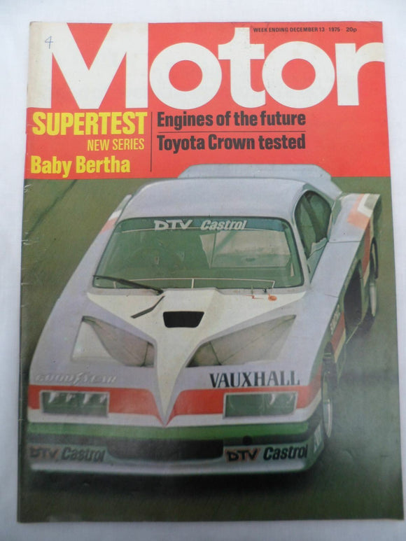 Motor Magazine  - 13 December 1975 - Toyota Crown