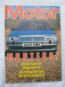 Motor magazine - 29 April 1984 - Austin Montego