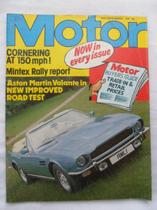 Motor magazine - 3 March 1979 - Aston Martin Volante