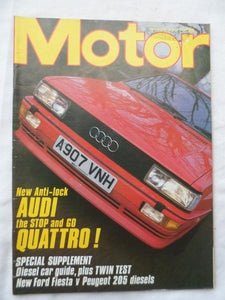 Motor magazine - 21 April 1984 - Audi Quattro