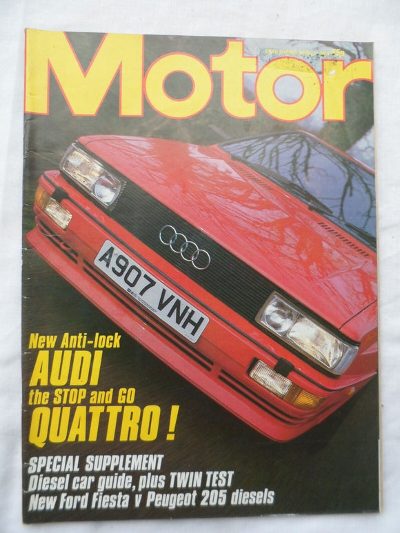 Motor magazine - 21 April 1984 - Audi Quattro