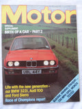 Motor magazine - 16 April 1983 - BMW 323i - Opel Monza - Audi 100 - Sierra