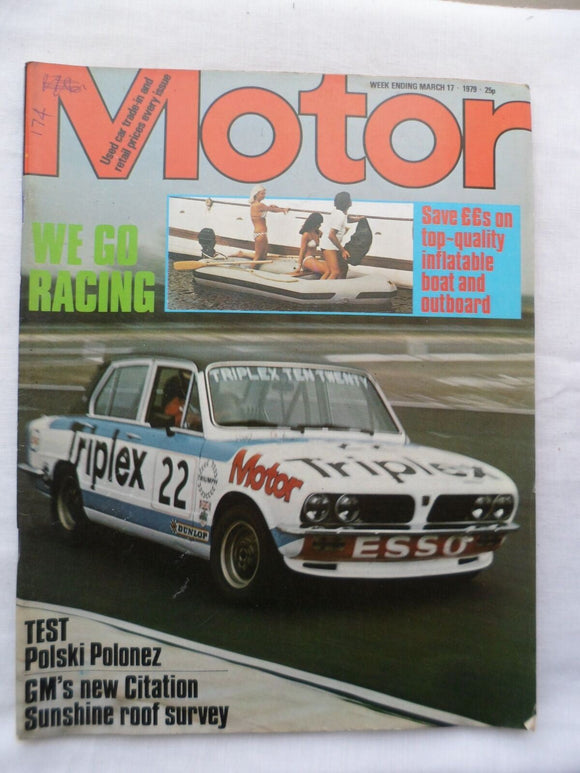 Motor magazine - 17 March 1979 - Polski Polonez