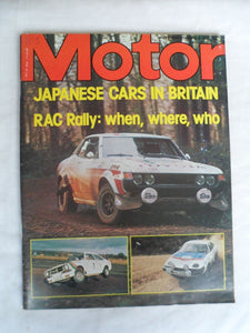 Motor magazine - 19 November 1977 - RAC rally