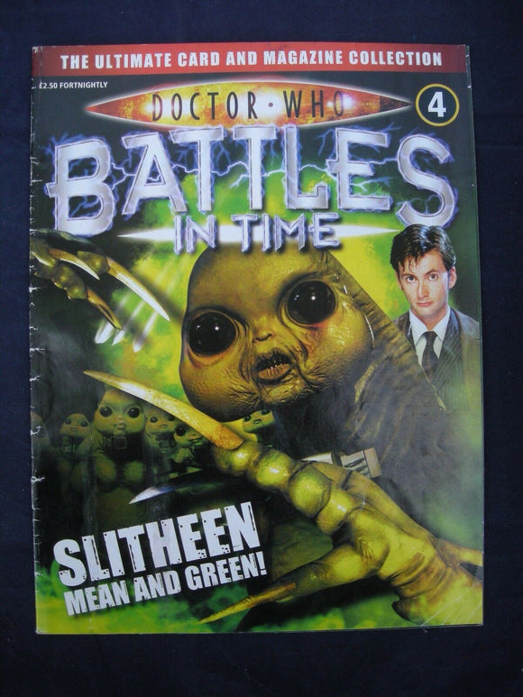 Dr Who - Battles in time - Issue 4 - Slitheen - Mean and Green