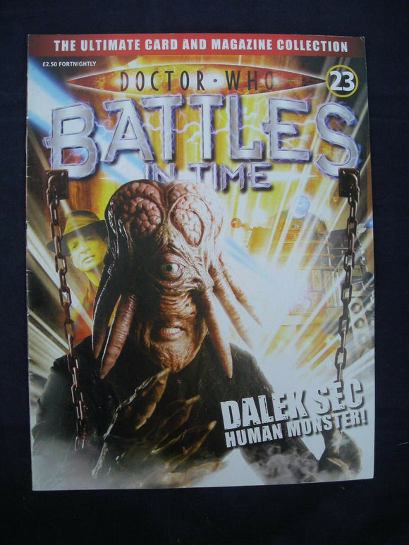 Dr Who - Battles in time - Issue 23 - Dalek Sec
