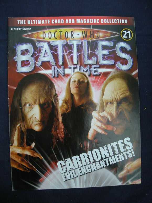 Dr Who - Battles in time - Issue 21 - Carrionites