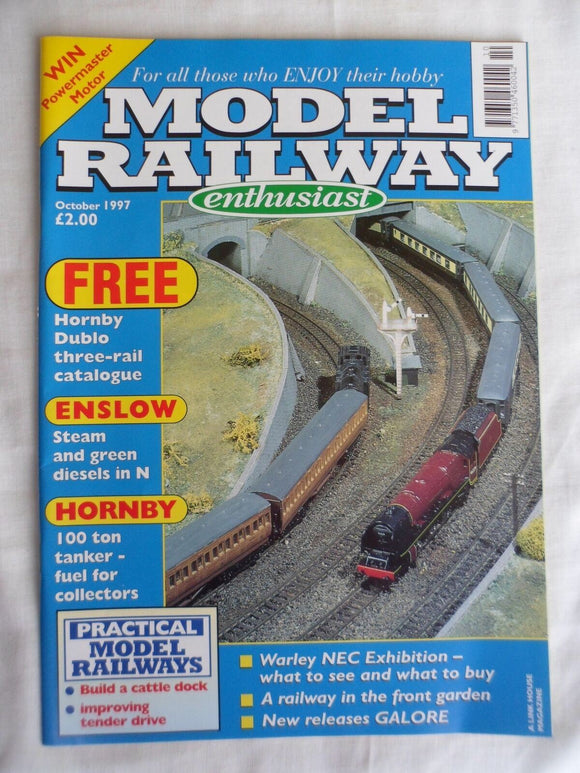 Model Railway enthusiast - October 1997 - Enslow - Hornby 100 ton tanker