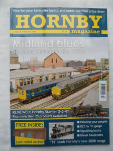 Hornby Magazine # 8 - February 2008 - Midland Blues - Signalling basics - people