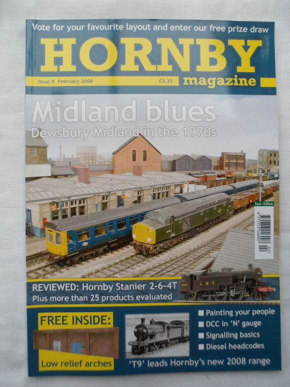 Hornby Magazine # 8 - February 2008 - Midland Blues - Signalling basics - people