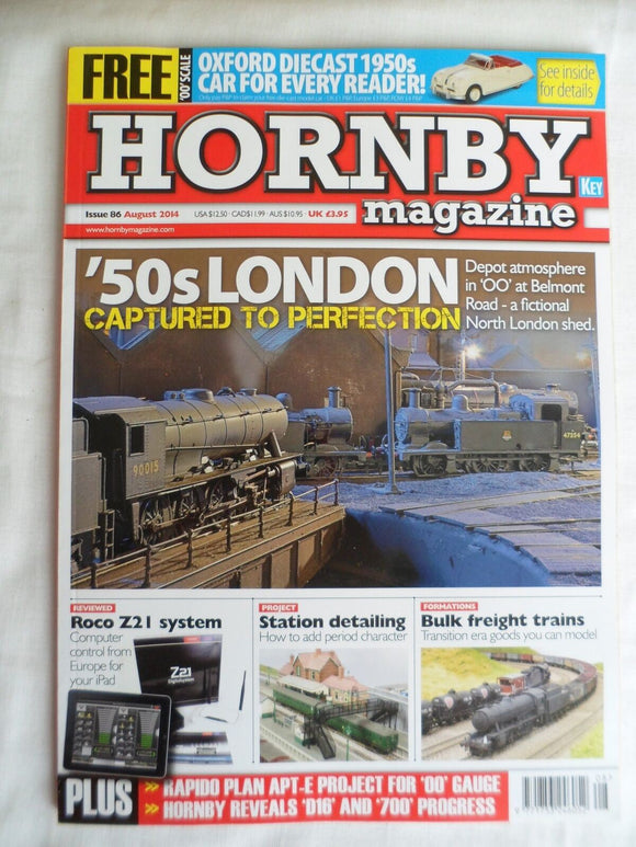 Hornby Magazine # 86 - August 2014 - 50s London - Bulk freight trains