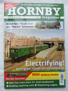 Hornby Magazine # 5 - November 2007 - Build retaining walls - Weathering wagons