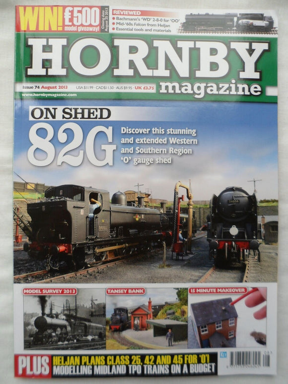 Hornby Magazine # 74 - August 2013 - Midland TPO trains on a budget