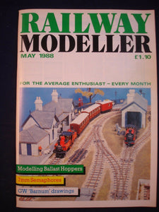 1 - Railway modeller - May 1988 - Contents page shown in photos