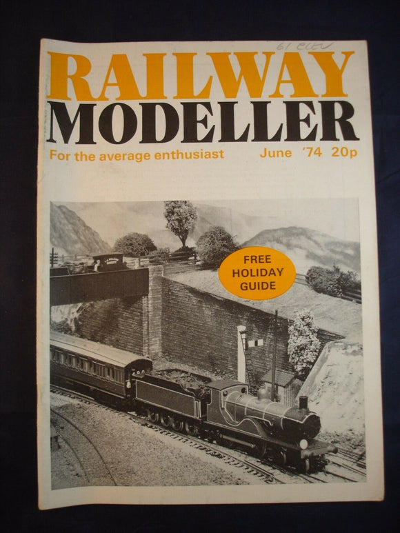1 - Railway modeller - June 1974 - Contents page shown in photos