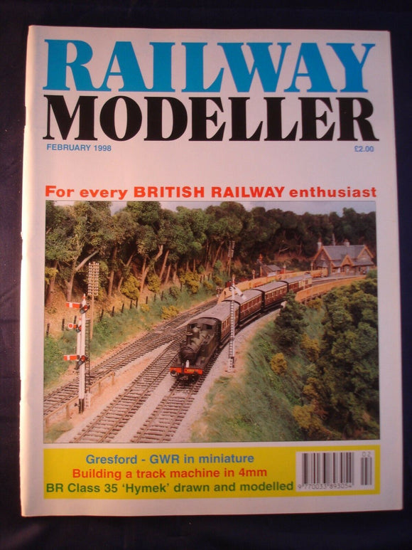 1 - Railway modeller - February 1998 - Contents page shown in photos