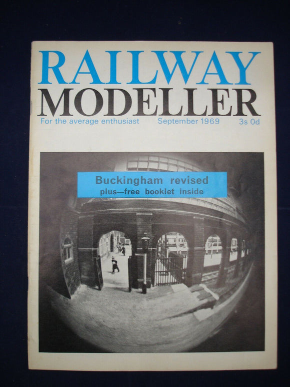 1 - Railway modeller - Sep 1969 -  Contents page shown in photos