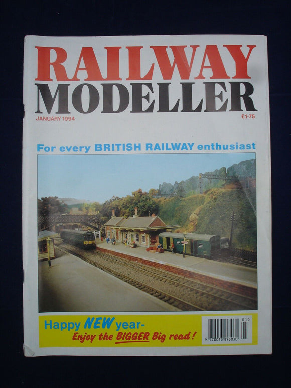 1 - Railway modeller - Jan 1994 - Contents page shown in photos