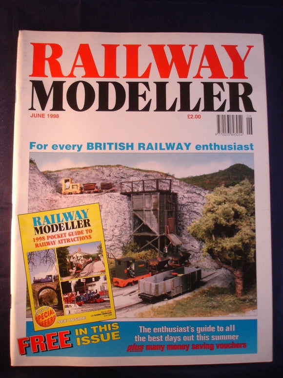 1 - Railway modeller - June 1998 - Contents page shown in photos