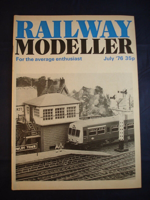 1 - Railway modeller - July 1976 - Contents page shown in photos