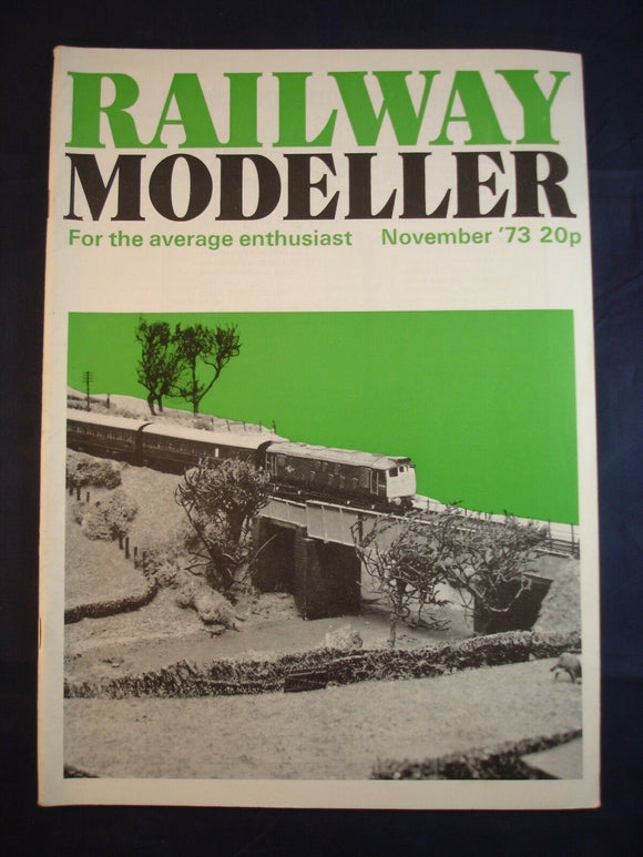 1 - Railway modeller - November 1973 - Contents page shown in photos