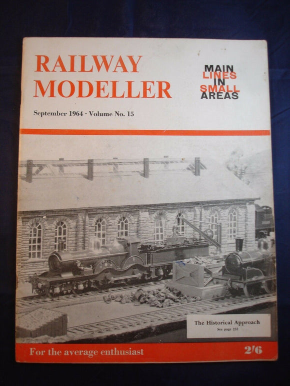 1 - Railway modeller - September 1964 - Contents page shown in photos