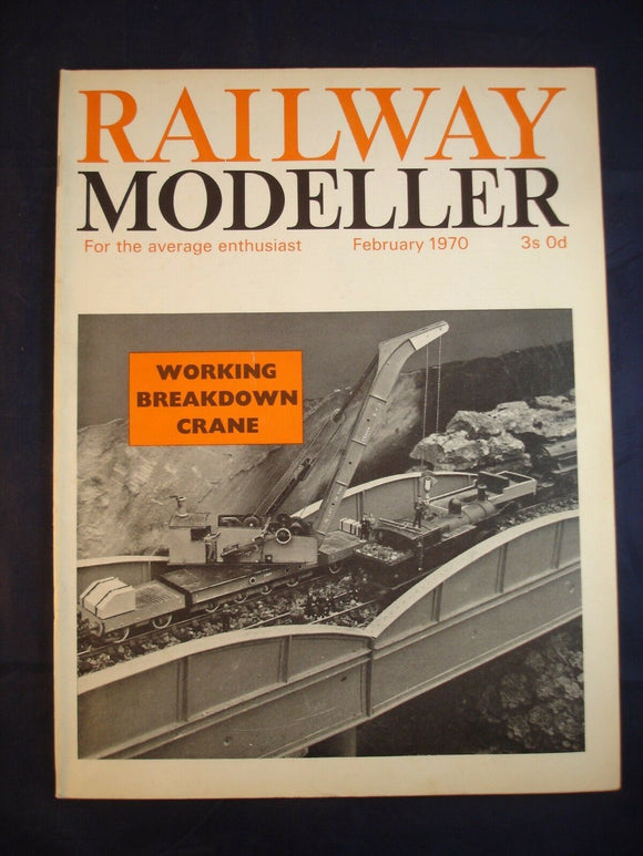 1 - Railway modeller - February 1970 - Contents page shown in photos