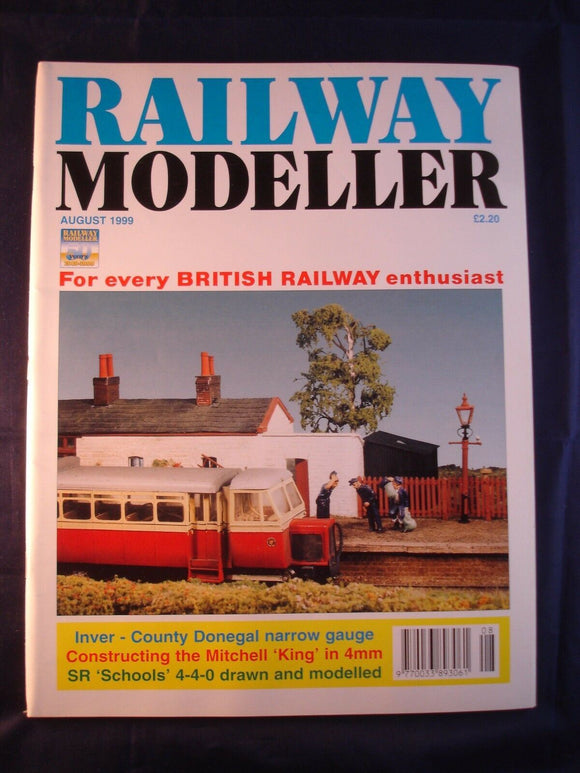 1 - Railway modeller - August 1999 - Contents page shown in photos