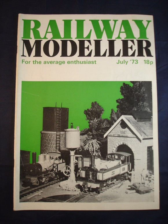 1 - Railway modeller - July 1973 - Contents page shown in photos