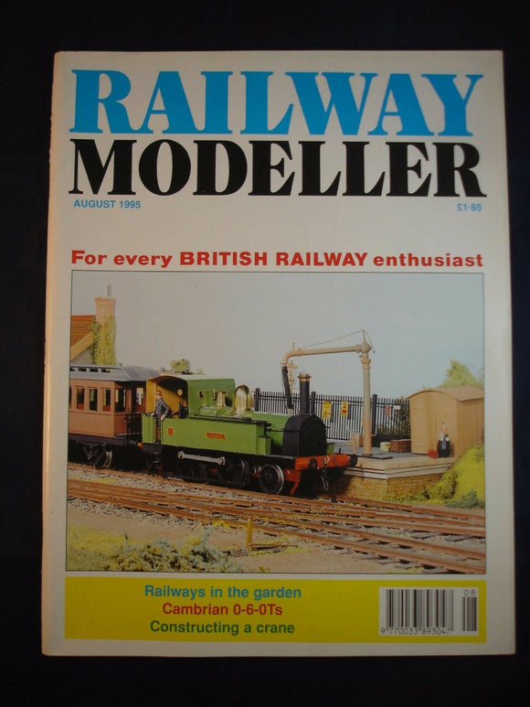 1 - Railway modeller - August 1995 - Contents page shown in photos