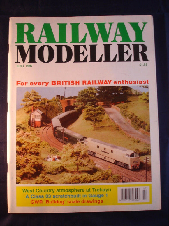 1 - Railway modeller - July 1997 - Contents page shown in photos