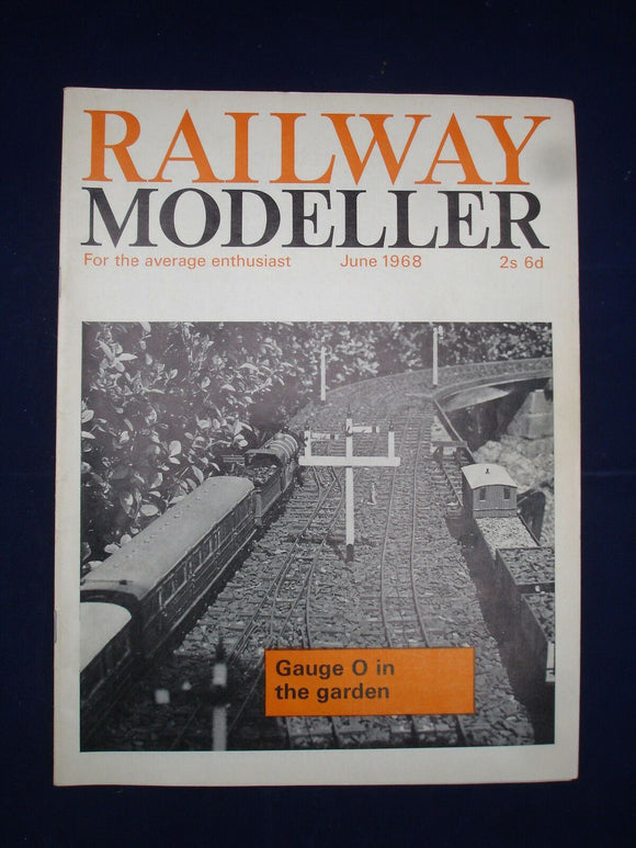 1 - Railway modeller - June 1968 - Contents page shown in photos