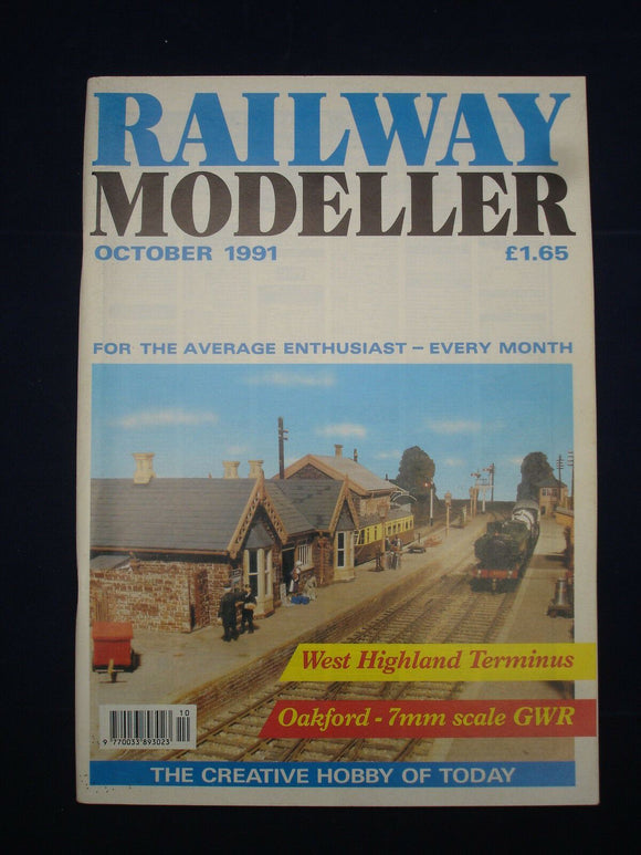 1 - Railway modeller - Oct 1991 - Contents page shown in photos
