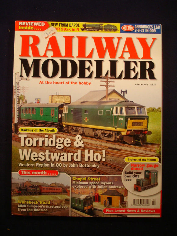 2 - Railway modeller - March 2013 - Build your own 009 loco - Torridge