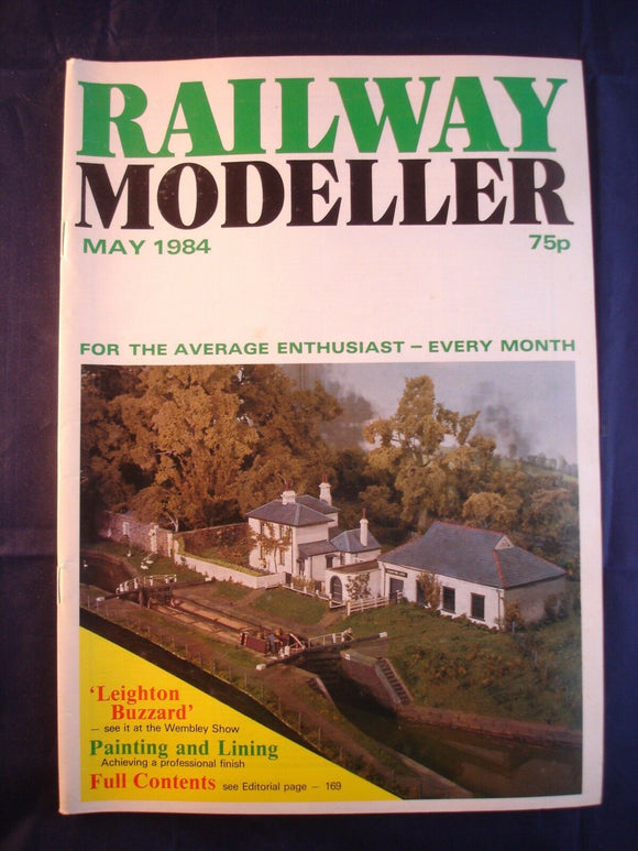 1 - Railway modeller - May 1984 - Contents page shown in photos