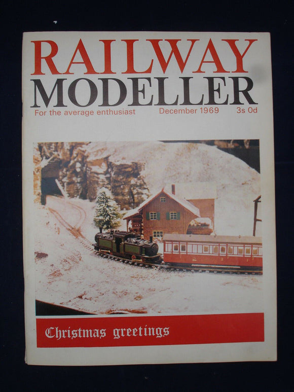 1 - Railway modeller - Dec 1969 -  Contents page shown in photos